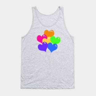 Bouquet of Heart Balloons Tank Top